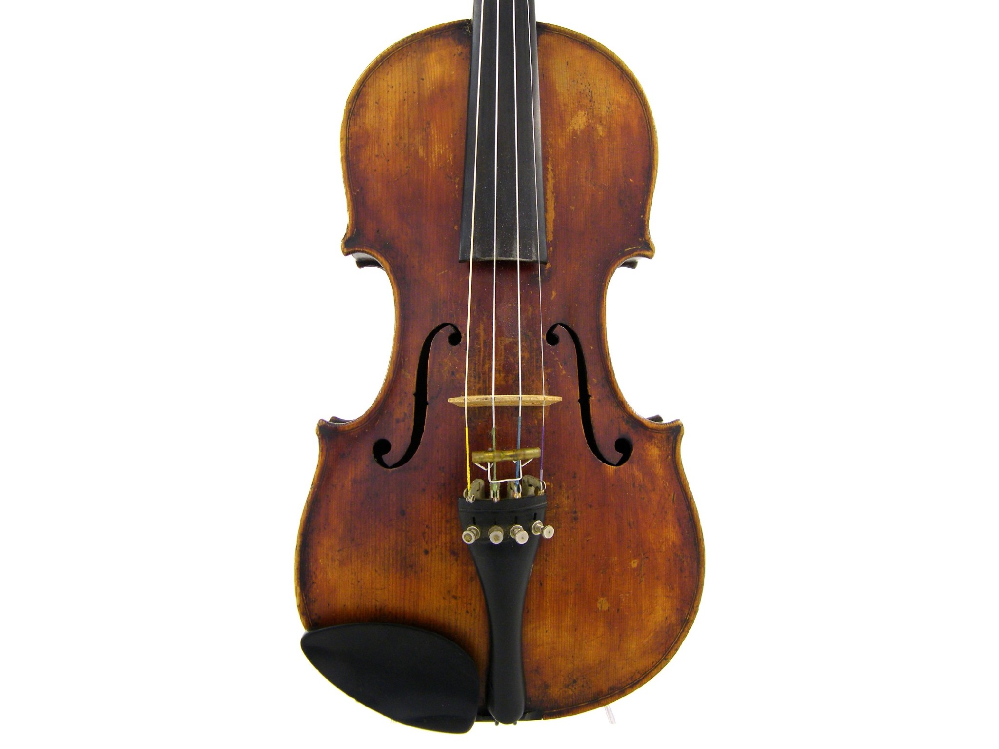 Appraisal: Late th century Mittenwald violin of the Neuner Hornsteiner School