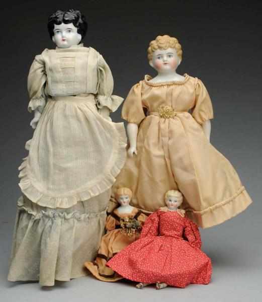 Appraisal: Lot of China Dolls Alt Beck Gottschalck shoulder head with