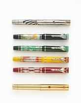 Appraisal: OMAS Mandela Collection Set of Limited Edition Fountain Pens This