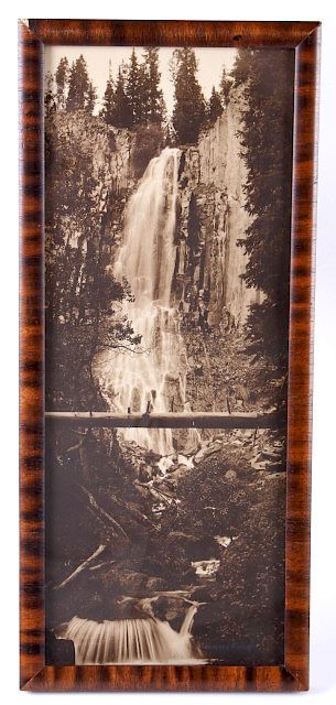 Appraisal: Original Schlechten Photograph of Palisade Falls Up for auction is