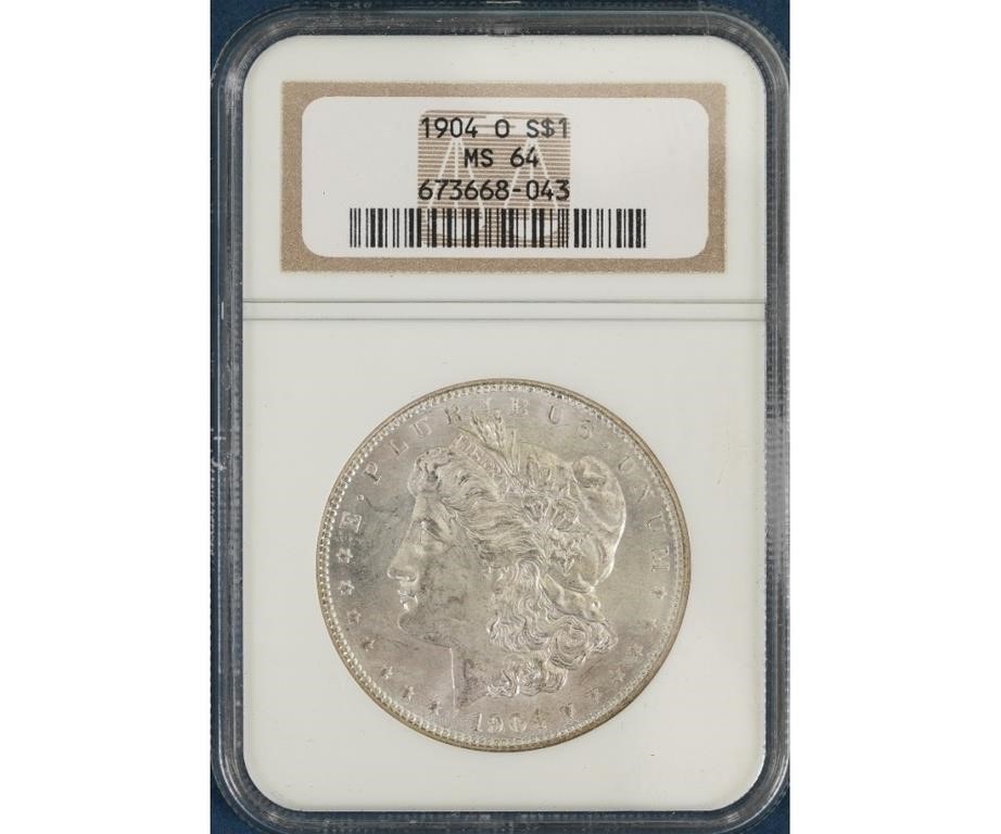 Appraisal: -O Morgan silver dollar MS