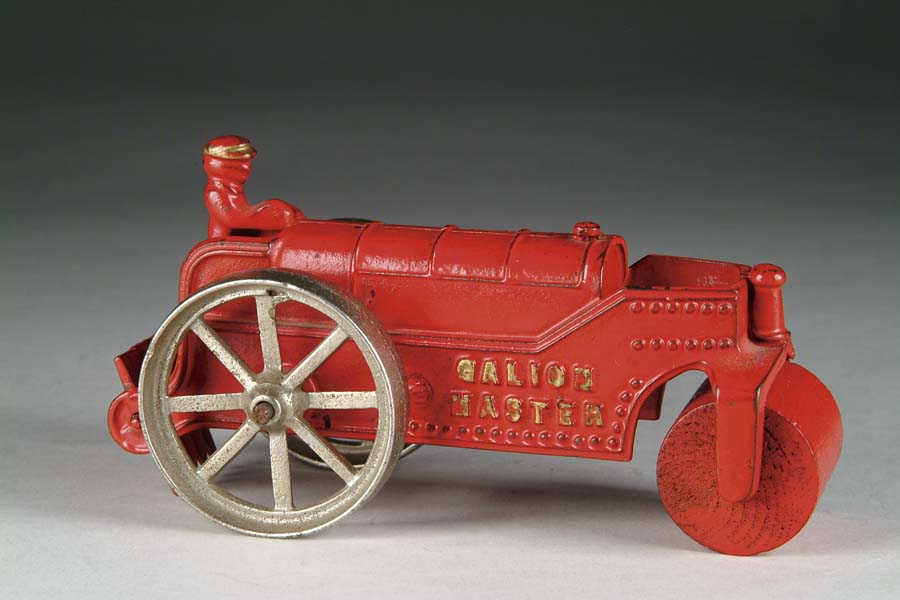 Appraisal: KENTON GALLION ROAD ROLLER Toy is painted red with GALLION