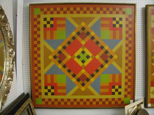 Appraisal: Alfred Miller Oil Geometrics