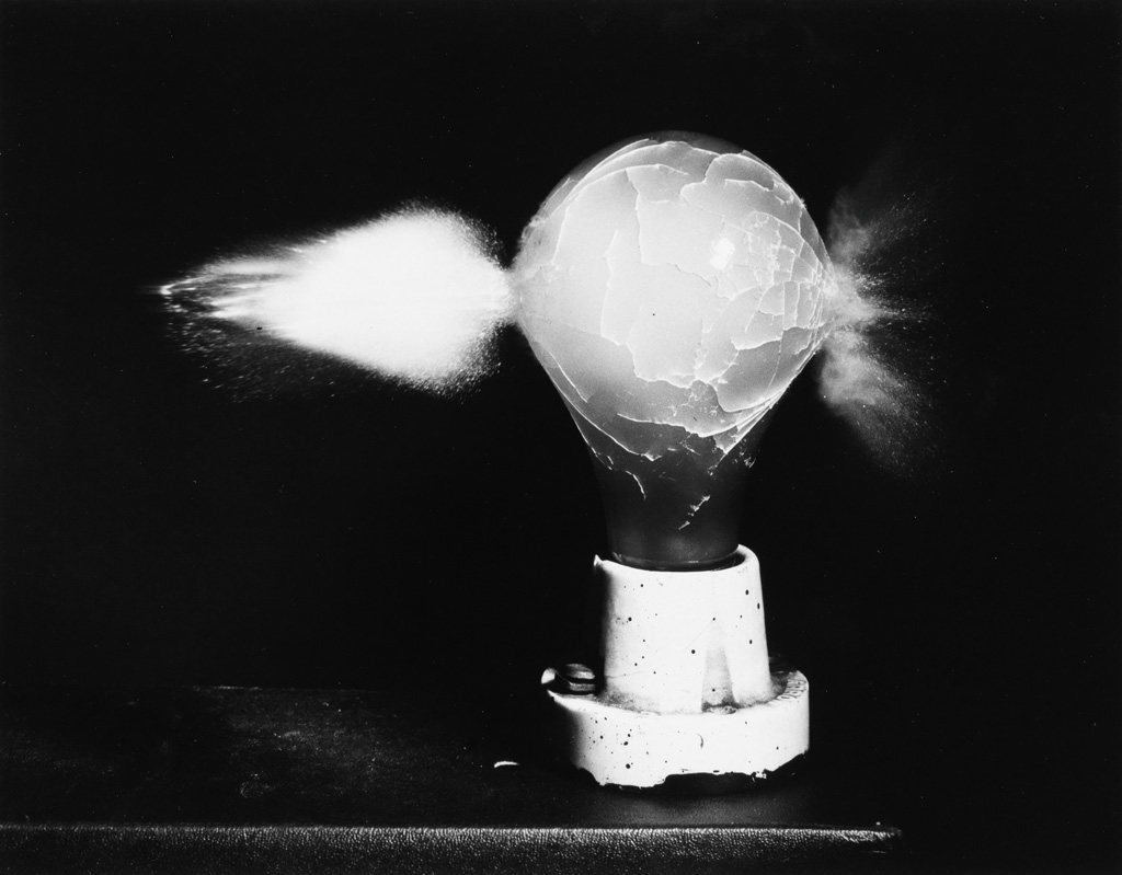 Appraisal: HAROLD EDGERTON - Group of photographs With large-format and small-format