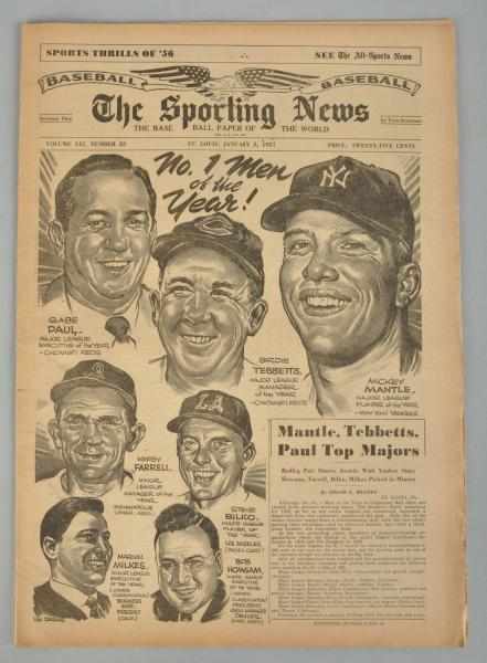 Appraisal: Lot of The Sporting News Newspapers Description Complete run from