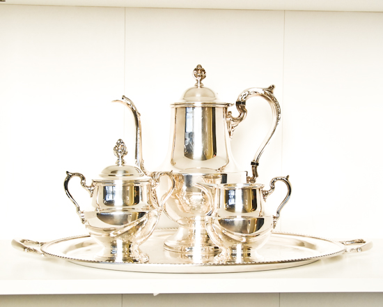 Appraisal: Piece Silverplate Coffee Service