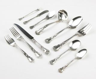 Appraisal: A partial Gorham sterling silver flatware service Mid- th century