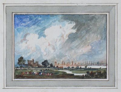 Appraisal: Alfred William Rich - Views of Windsor Two one signed