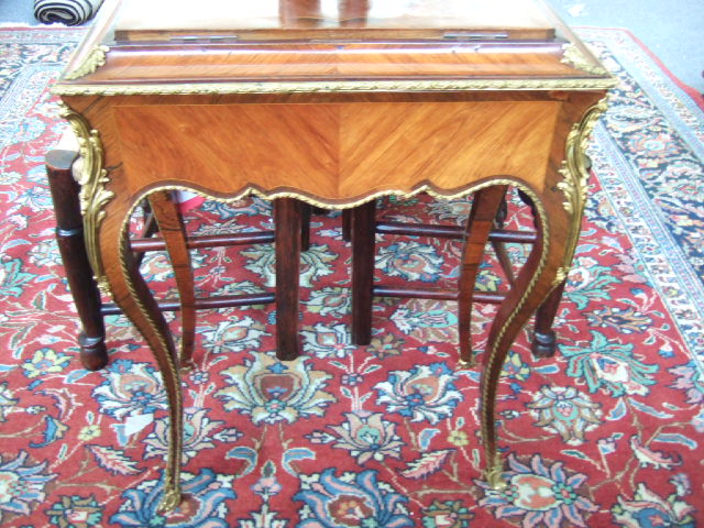 Appraisal: A French ormulu mounted tulipwood and inlaid jardiniere circa the