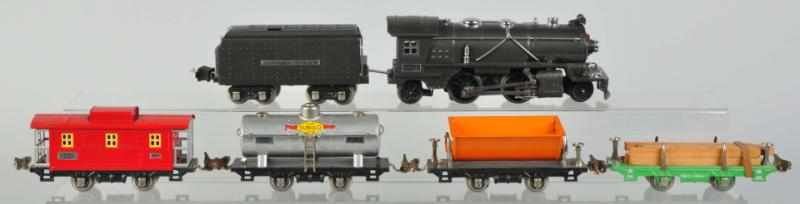 Appraisal: Lionel O-Gauge No E Freight Train Set Pre-war Includes no