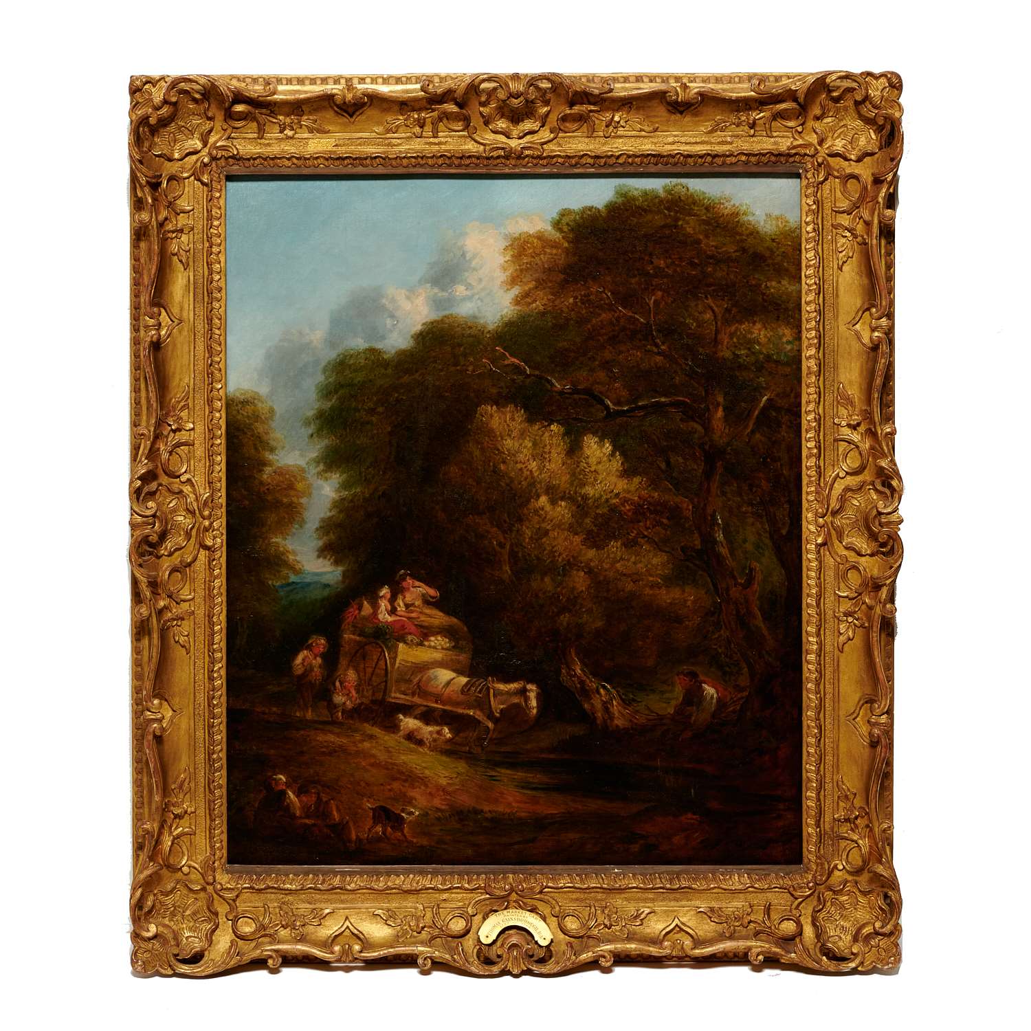 Appraisal: THOMAS GAINSBOROUGH AFTER OIL ON CANVAS After Thomas Gainsborough British