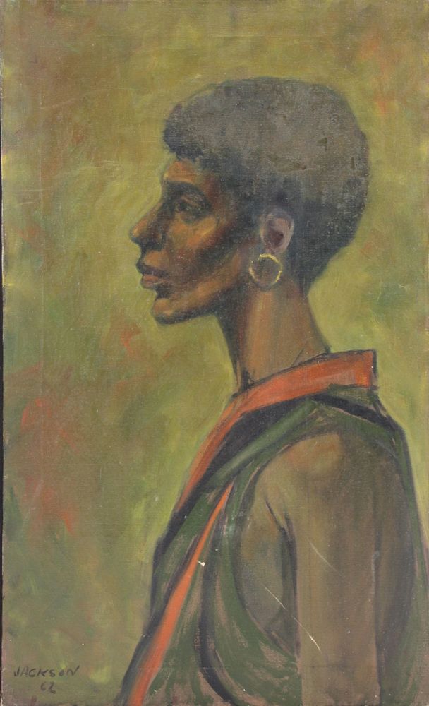 Appraisal: WILLIAM BILLY JACKSON AFRICAN AMERICAN th CENTURY Oil on Canvas