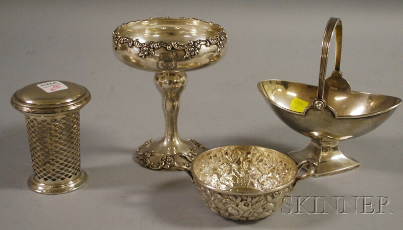 Appraisal: Four Small American Sterling Tableware Items th early th century