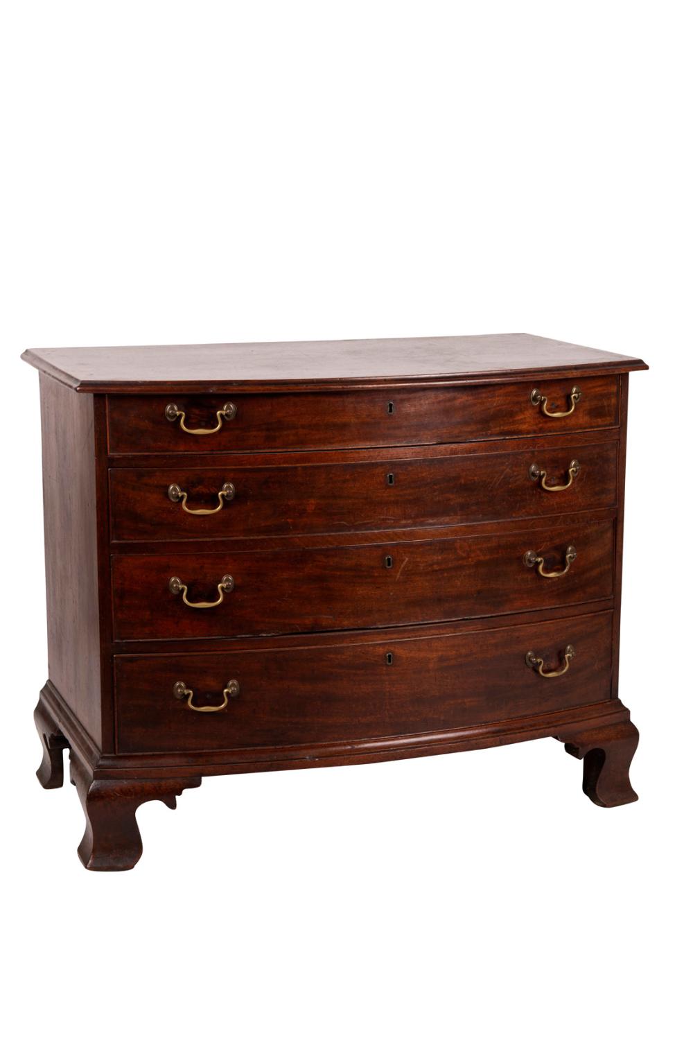 Appraisal: MASSACHUSSETS MAHOGANY CHEST OF DRAWERSSalem circa inches wide inches deep