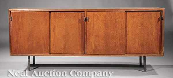 Appraisal: Two Knoll Credenzas mid- th c one designed by Vladimir