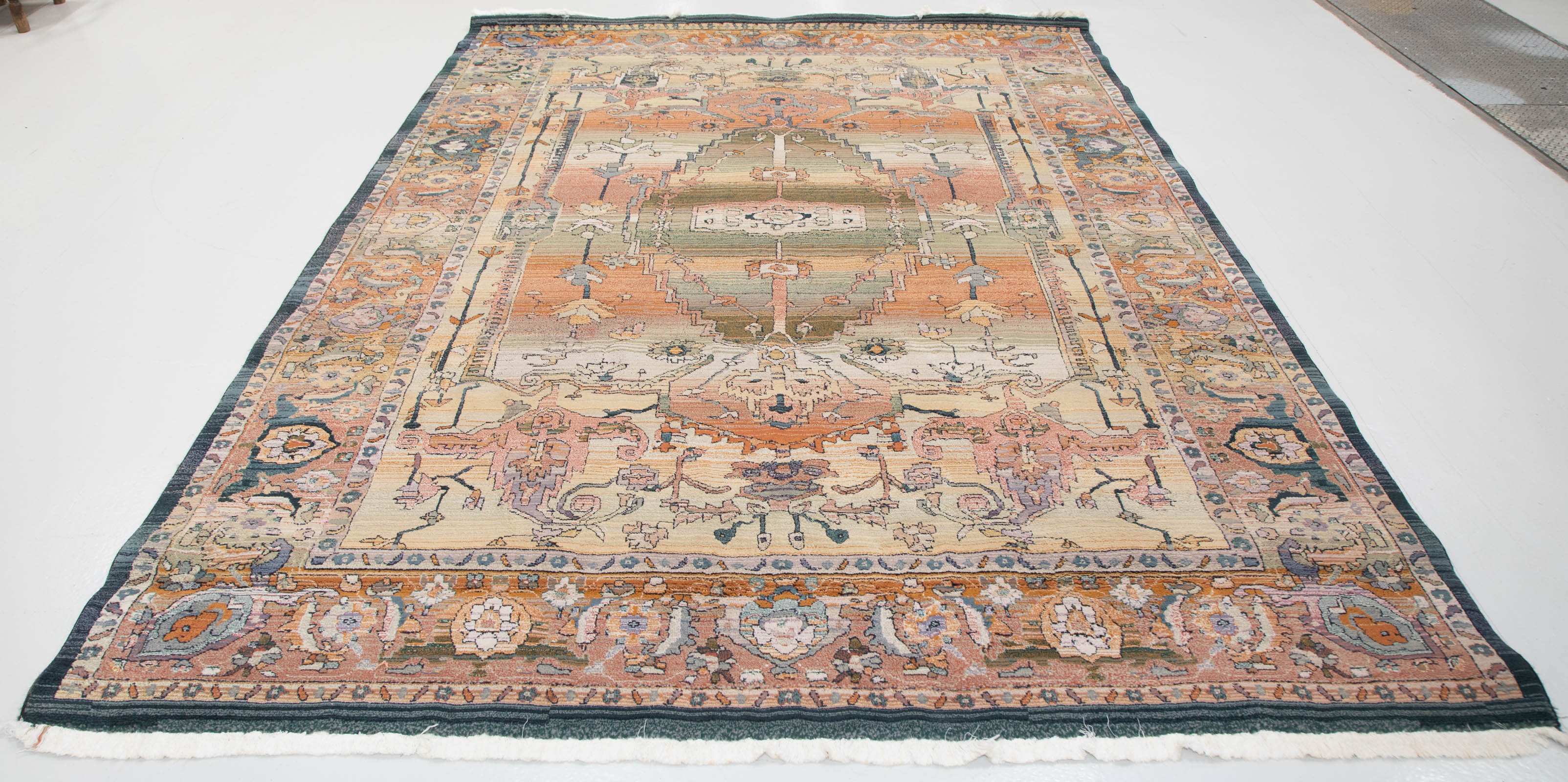 Appraisal: PERSIAN DESIGN RUG X Modern machine made polypropylene