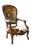 Appraisal: GENT' S CHAIR - Victorian open arm finger carved gent's