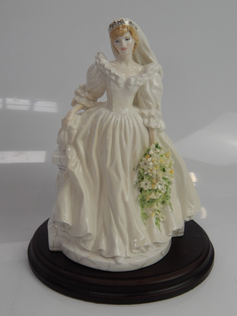 Appraisal: A Coalport figure of The Princess of Wales cm high