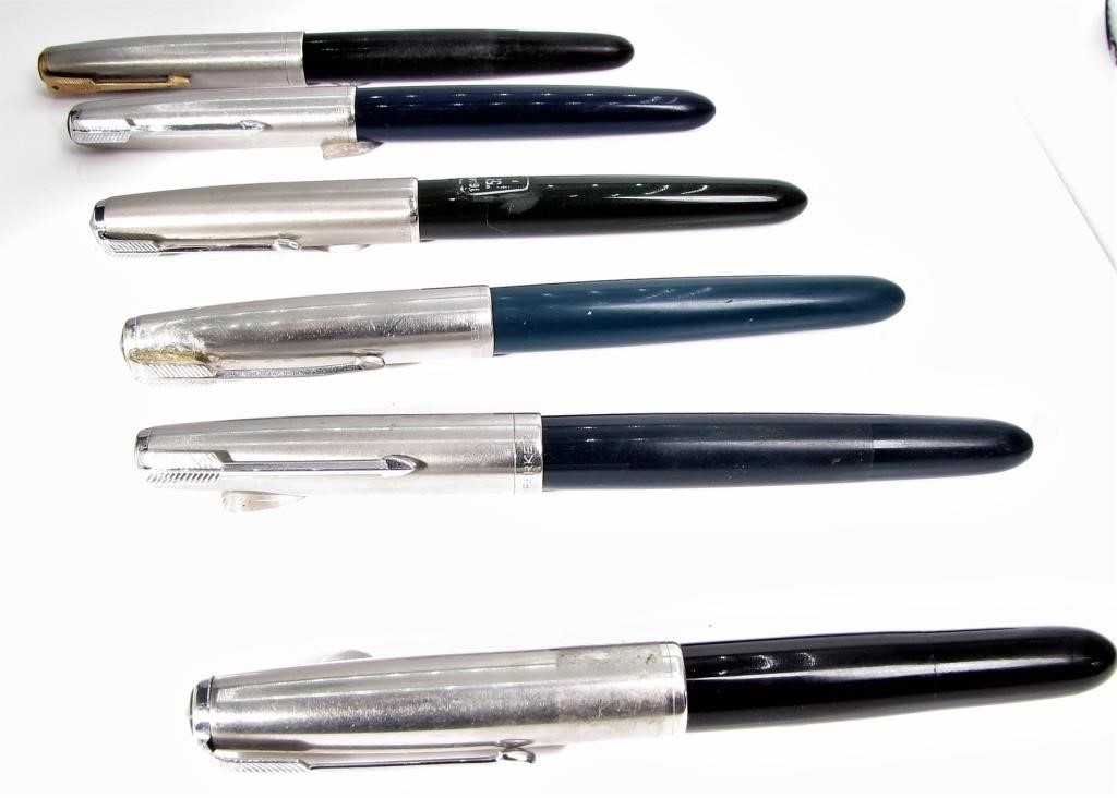 Appraisal: Vintage Parker ' ' Fountain pens The Parker was marketed