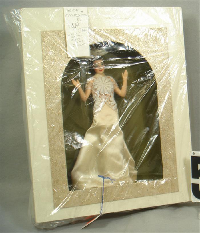 Appraisal: Composition Bride Mannequin doll 's was used as a store