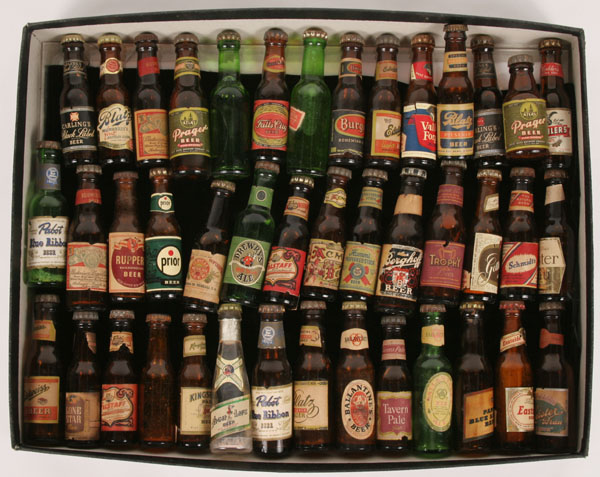 Appraisal: Approximately forty beer bottles most with vintage labels such as