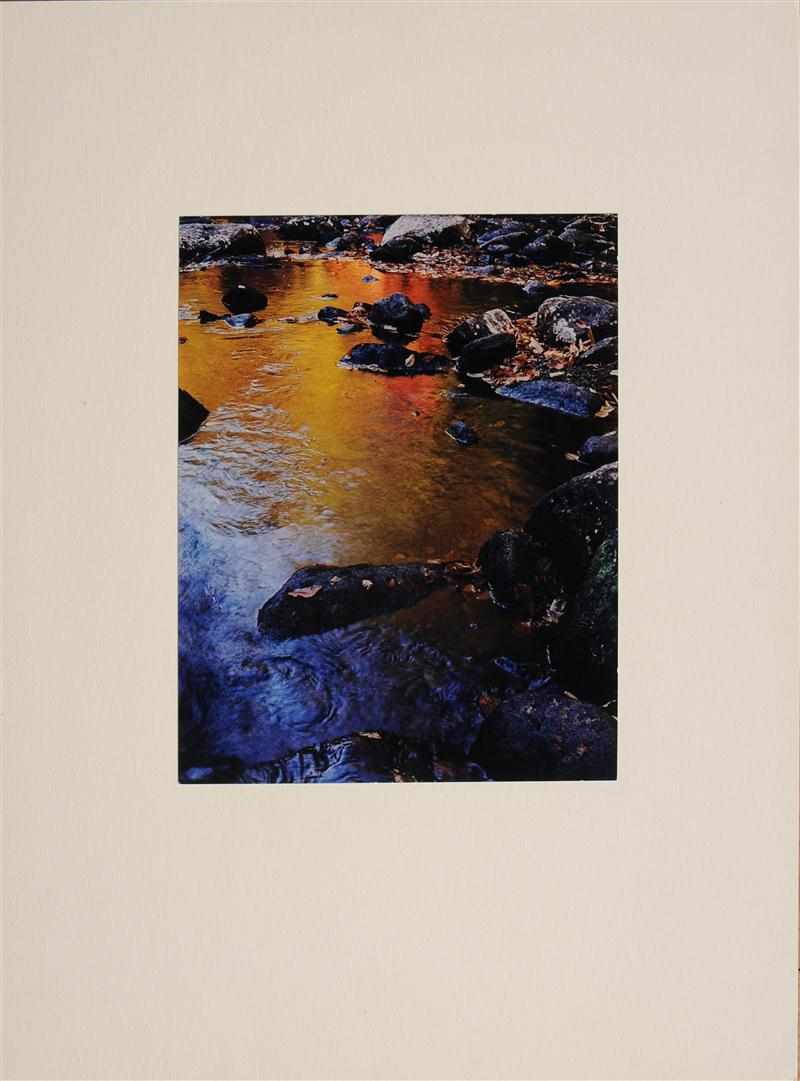 Appraisal: ELIOT PORTER - ADIRONDACK MOUNTAINS NY Color photograph unframed Provenance