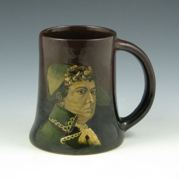 Appraisal: Weller Dickens Ware I portrait mug with The Admiral This