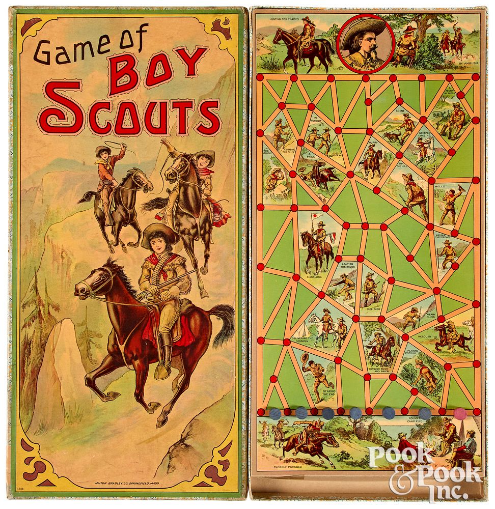 Appraisal: Milton Bradley Game of Boy Scouts early th Milton Bradley