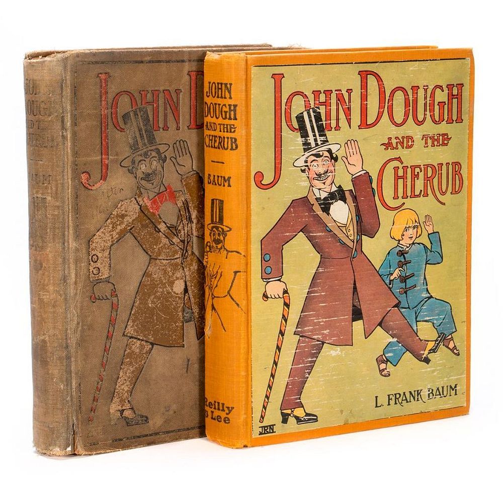 Appraisal: Two copies of Baum's John Dough and the Cherub with