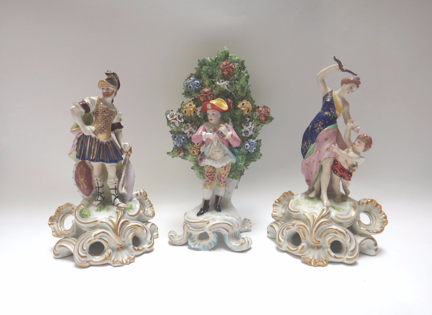 Appraisal: A Samson Derby porcelain figure modelled as a gentleman in