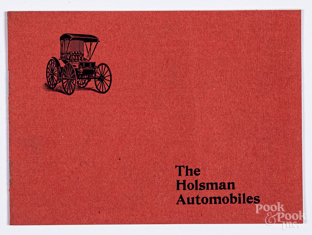 Appraisal: Holsman Automobile catalog Exclusive on Bidsquare Holsman Automobile catalog ca