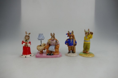 Appraisal: Royal Doulton Bunnykins figures Winter Lapland DB with cert Judge