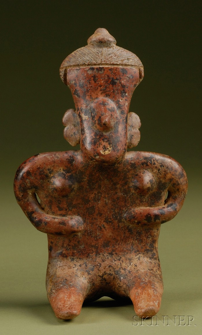 Appraisal: Pre-Columbian Pottery Figure western Mexico Jalisco c B C -