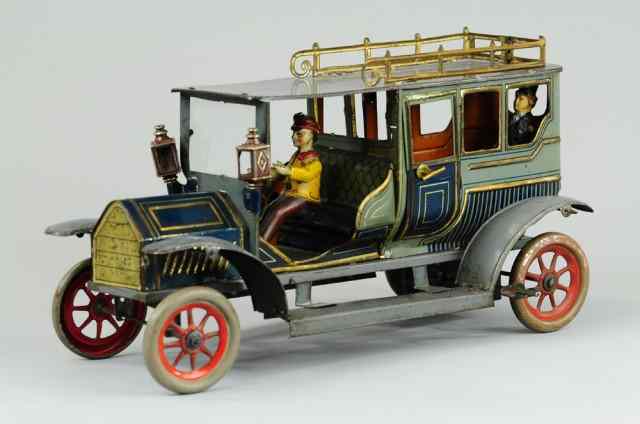 Appraisal: LIMOUSINE Hans Eberl Germany well modeled lithographed tin example colorful