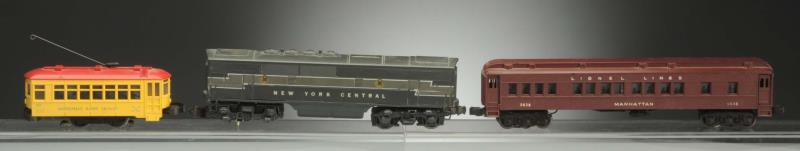 Appraisal: Lionel No trolley is complete all original very clean and