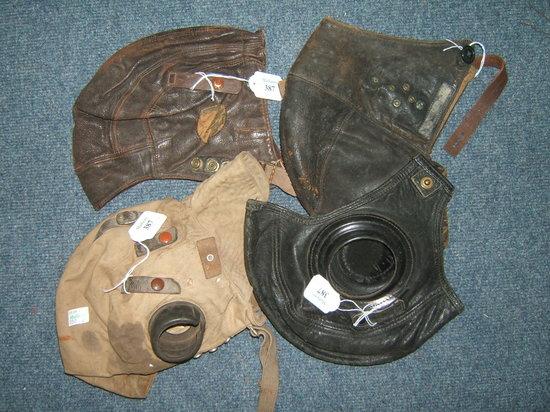 Appraisal: RAF WWII - A 'C-TYPE' PATTERN TROPICAL FLYING HELMET heavy