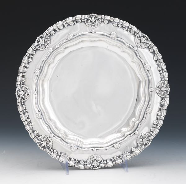 Appraisal: TIFFANY CO BELLE EPOQUE STERLING SILVER DISH x Heavy cast