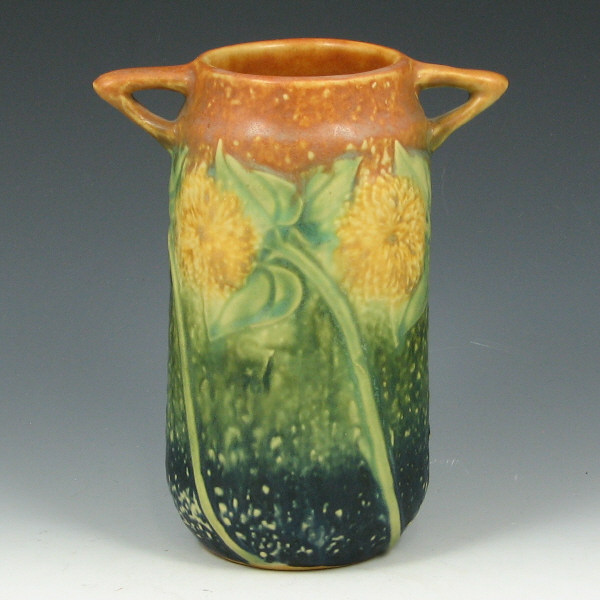 Appraisal: Roseville Sunflower - Vase - Mint Roseville Sunflower - vase