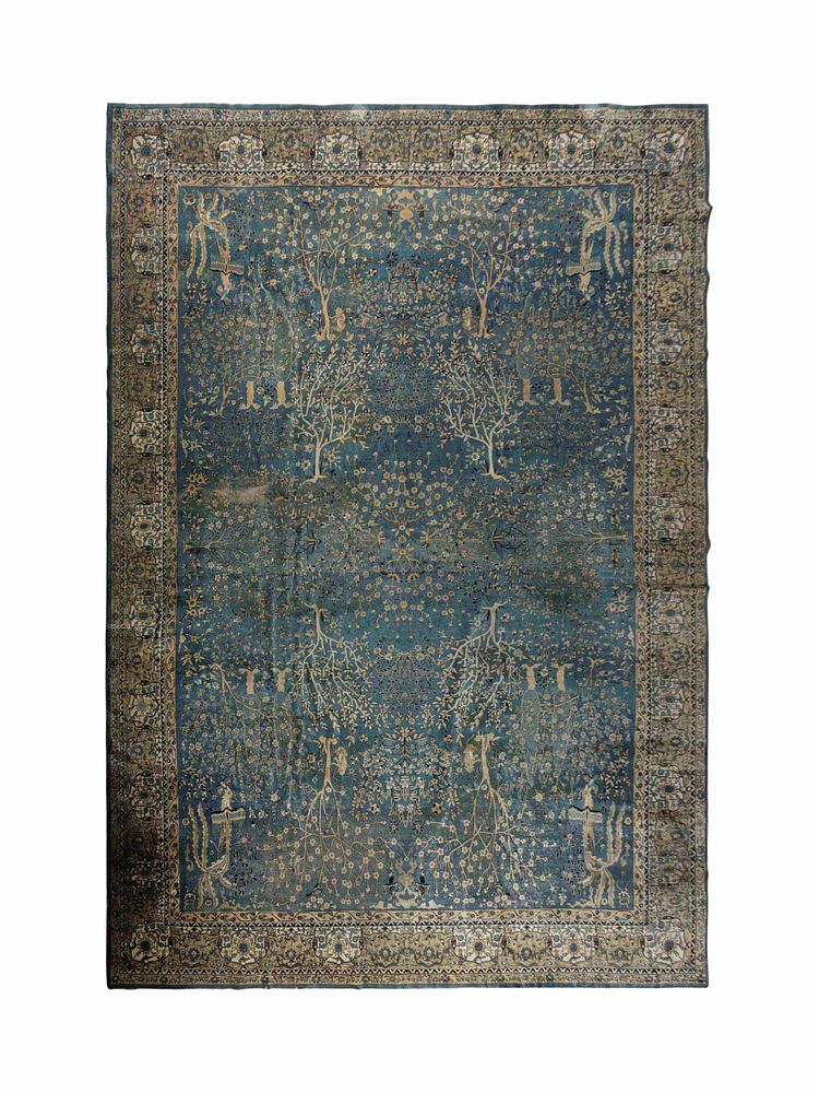 Appraisal: A Laristan Wool Rug A Laristan Wool Rug India Circa