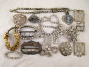 Appraisal: A quantity of vintage and antique diamante jewellery costume jewellery