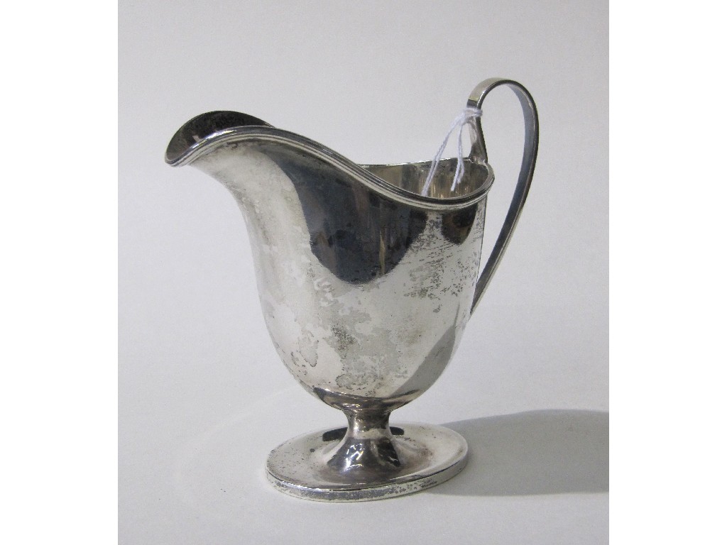 Appraisal: Silver cream jug Glasgow