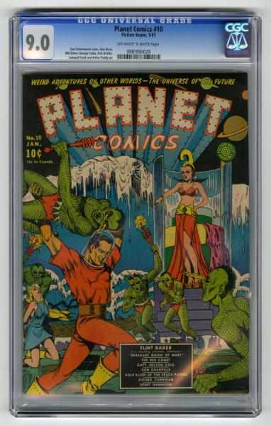 Appraisal: Planet Comics CGC Fiction House Click for full description