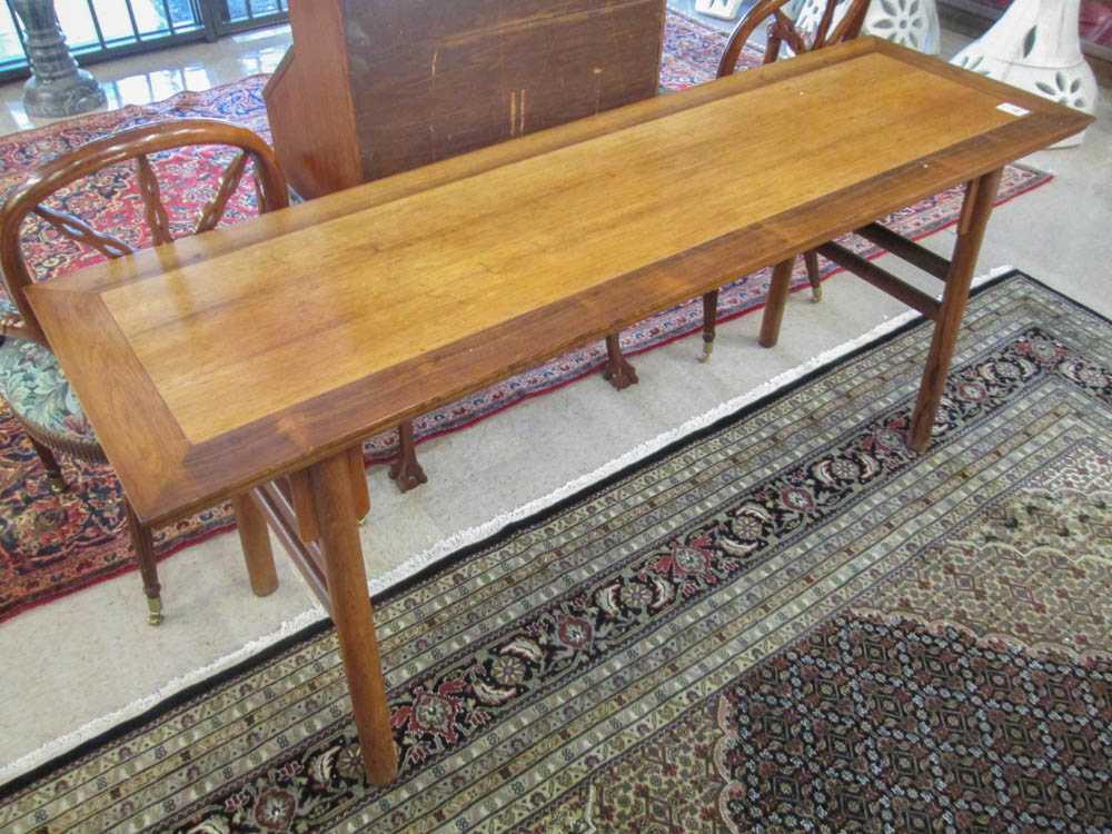 Appraisal: MARGE CARSON MID-CENTURY MODERN CONSOLE OR SOFA TABLE Marge Carson