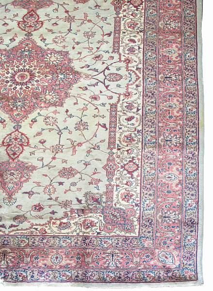 Appraisal: A Turkish rug size approximately ft in x ft in