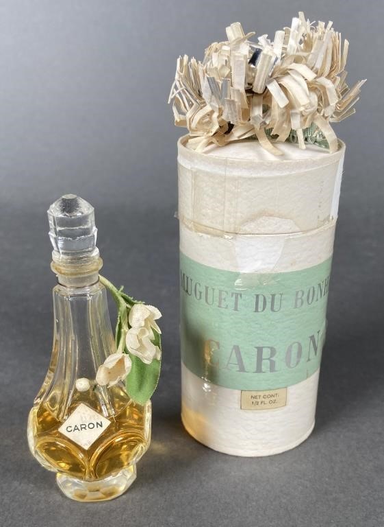 Appraisal: Vintage Le Muguet Du Bonheur perfume by Caron Comes with