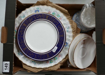 Appraisal: A collection of Royal Doulton Pastoral dinner plates Imperial blue