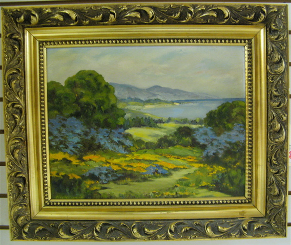 Appraisal: GENEVIEVE W HACKETT OIL ON CANVAS Laguna Hills California th