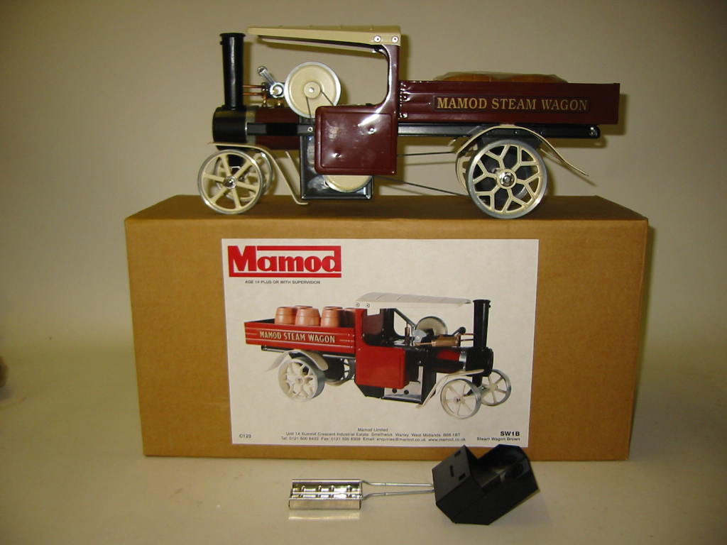 Appraisal: A Mamod steam engine SW B finished in brown with