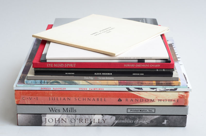 Appraisal: ELEVEN MISCELLANEOUS ART BOOKS AND CATALOGUES The Collection of Alan