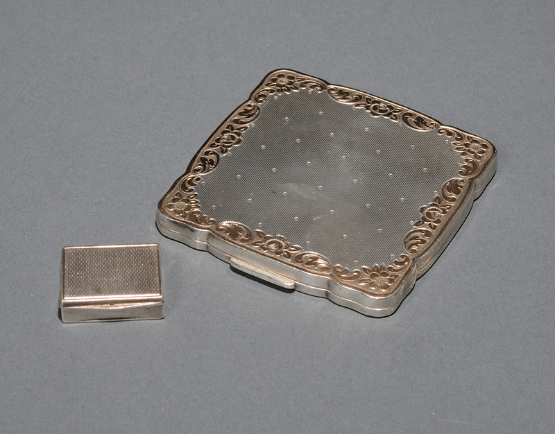 Appraisal: Two Sterling Silver Boxes